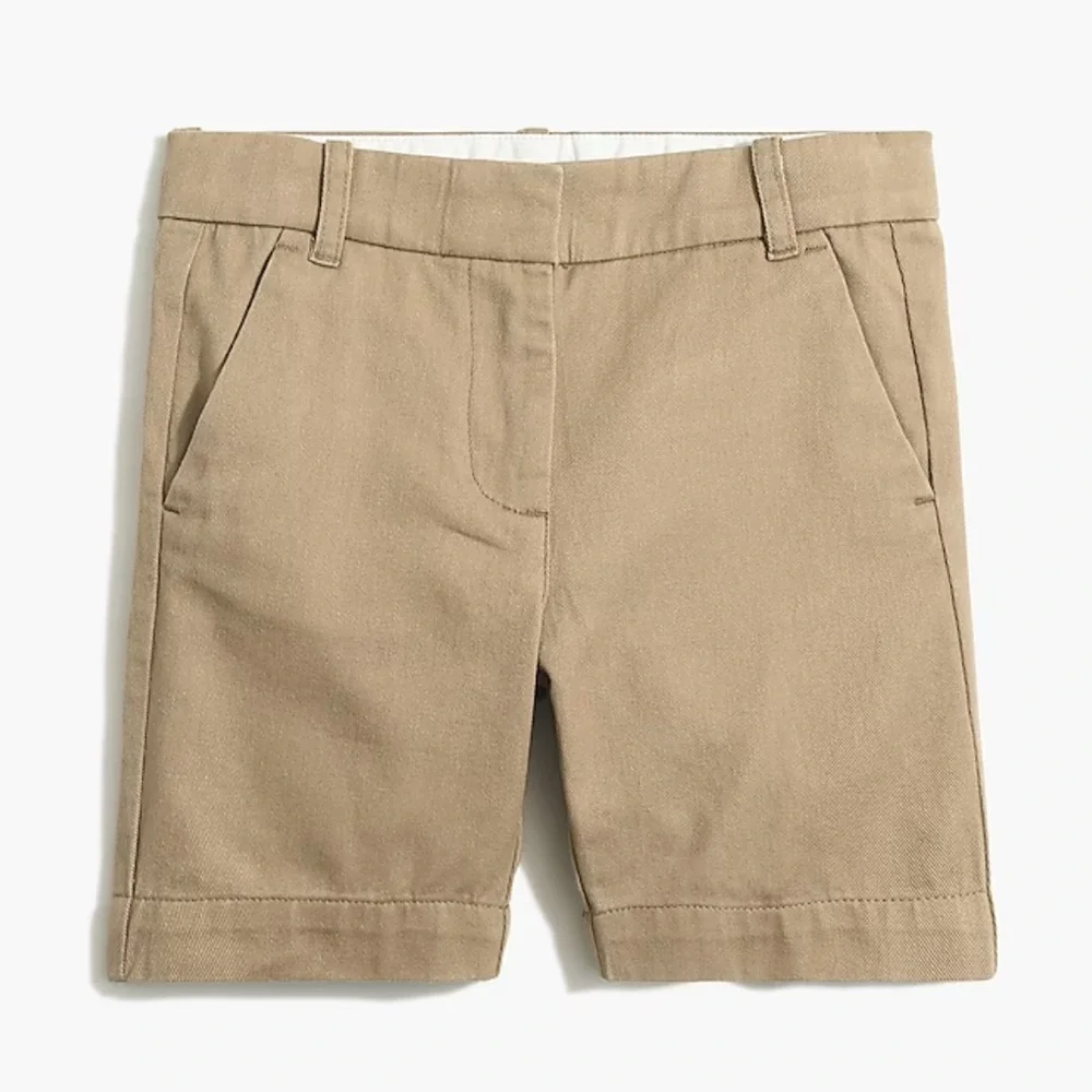 Crewcuts girls khaki shorts 10 - Picture 4 of 4